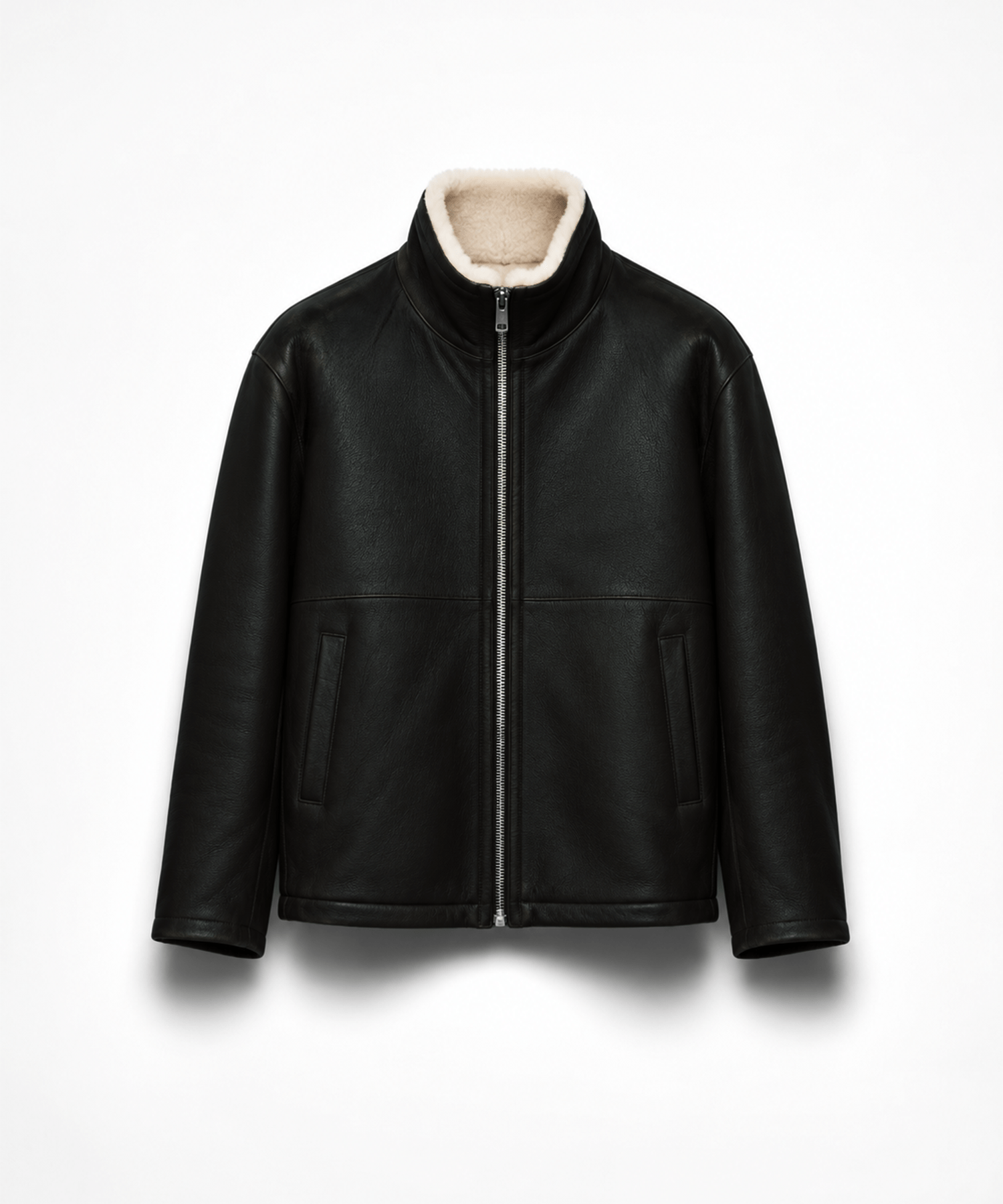 MOUTON JACKET BLACK
